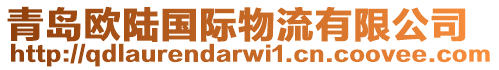 青島歐陸國(guó)際物流有限公司