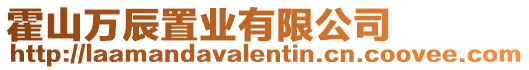 霍山萬辰置業有限公司