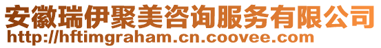 安徽瑞伊聚美咨詢服務(wù)有限公司