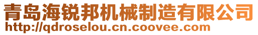 青島海銳邦機械制造有限公司