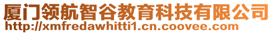 廈門領(lǐng)航智谷教育科技有限公司