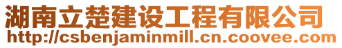 湖南立楚建設工程有限公司