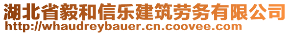 湖北省毅和信樂建筑勞務(wù)有限公司