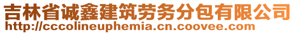 吉林省誠(chéng)鑫建筑勞務(wù)分包有限公司