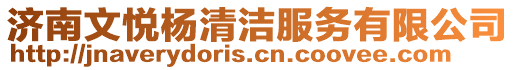 濟南文悅楊清潔服務有限公司