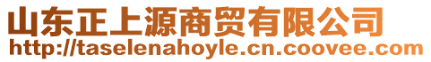 山東正上源商貿(mào)有限公司