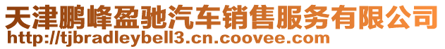 天津鵬峰盈馳汽車銷售服務(wù)有限公司