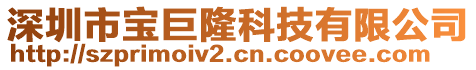 深圳市寶巨隆科技有限公司