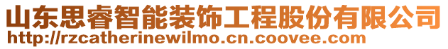 山東思睿智能裝飾工程股份有限公司