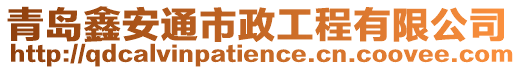 青島鑫安通市政工程有限公司