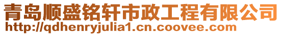 青島順盛銘軒市政工程有限公司