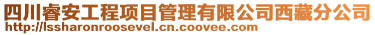 四川睿安工程項(xiàng)目管理有限公司西藏分公司