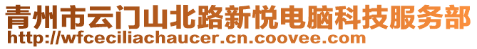 青州市云門山北路新悅電腦科技服務(wù)部