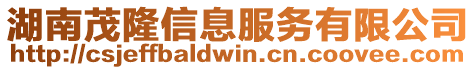 湖南茂隆信息服務(wù)有限公司