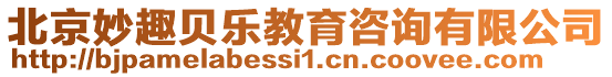 北京妙趣貝樂教育咨詢有限公司