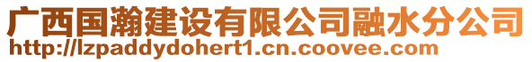 廣西國瀚建設有限公司融水分公司
