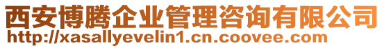 西安博騰企業(yè)管理咨詢有限公司