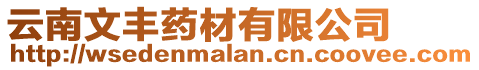 云南文豐藥材有限公司