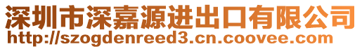 深圳市深嘉源進出口有限公司