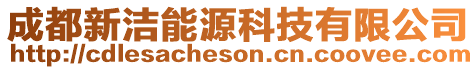 成都新潔能源科技有限公司