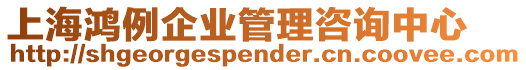 上海鴻例企業管理咨詢中心