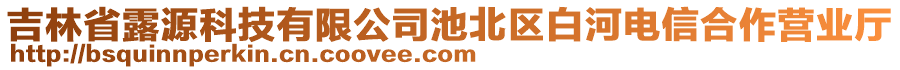 吉林省露源科技有限公司池北區(qū)白河電信合作營(yíng)業(yè)廳