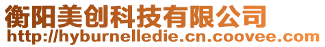 衡陽(yáng)美創(chuàng)科技有限公司