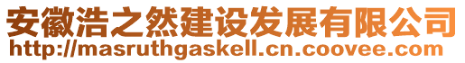 安徽浩之然建設發展有限公司