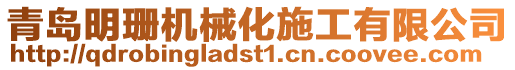 青島明珊機械化施工有限公司