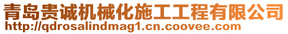 青島貴誠機械化施工工程有限公司