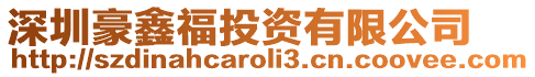 深圳豪鑫福投資有限公司