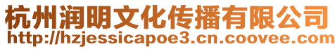 杭州潤明文化傳播有限公司