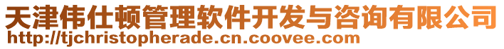 天津偉仕頓管理軟件開發與咨詢有限公司