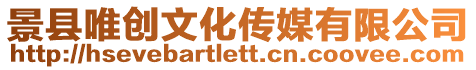 景縣唯創(chuàng)文化傳媒有限公司