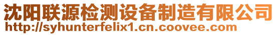 沈陽聯源檢測設備制造有限公司