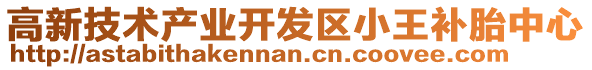 高新技術(shù)產(chǎn)業(yè)開發(fā)區(qū)小王補(bǔ)胎中心