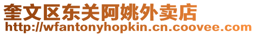 奎文區東關阿姚外賣店