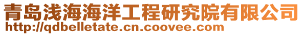 青島淺海海洋工程研究院有限公司