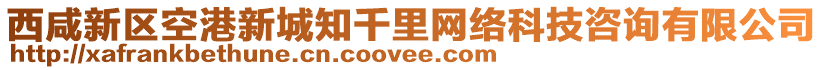 西咸新區空港新城知千里網絡科技咨詢有限公司