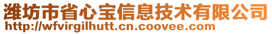 濰坊市省心寶信息技術(shù)有限公司