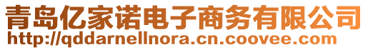 青島億家諾電子商務(wù)有限公司