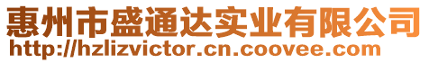 惠州市盛通達(dá)實(shí)業(yè)有限公司