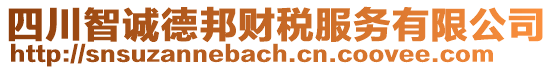 四川智誠德邦財稅服務有限公司