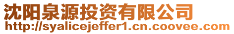 沈陽泉源投資有限公司