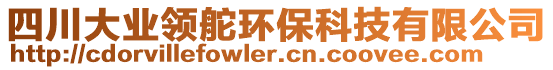 四川大業領舵環保科技有限公司