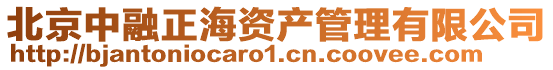 北京中融正海資產管理有限公司