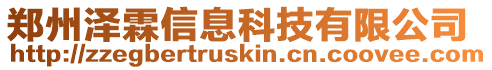 鄭州澤霖信息科技有限公司