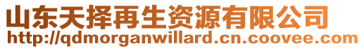 山東天擇再生資源有限公司