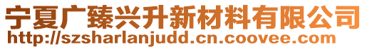 寧夏廣臻興升新材料有限公司