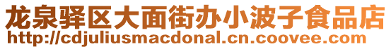 龍泉驛區(qū)大面街辦小波子食品店
